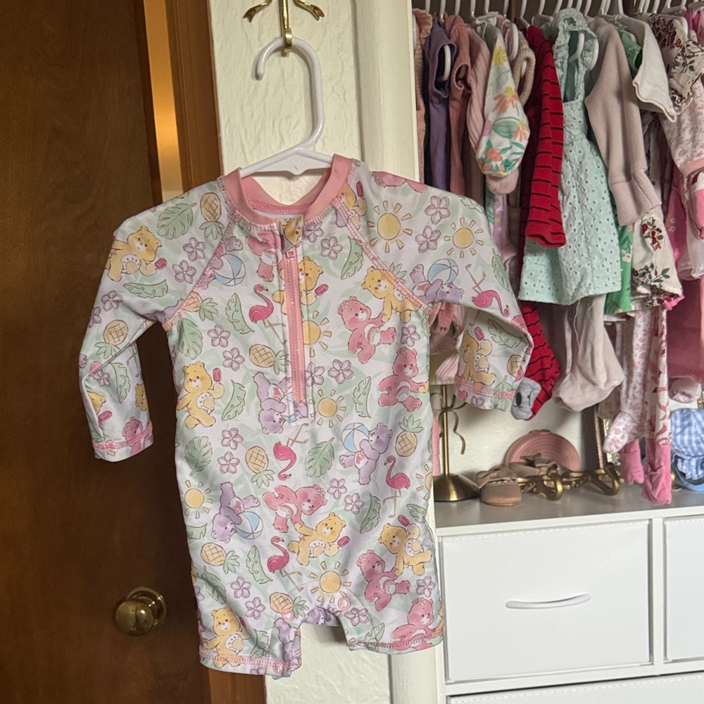 Carebears vintage baby swimsuit